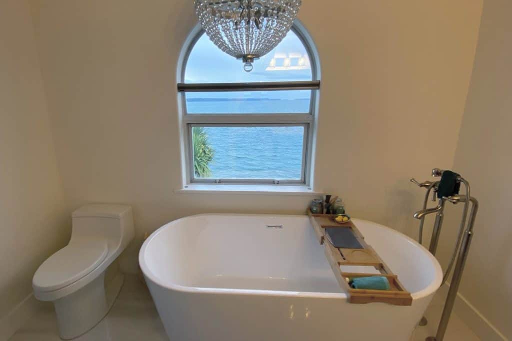 One-way window film can allow you to completely relax while enjoying privacy.